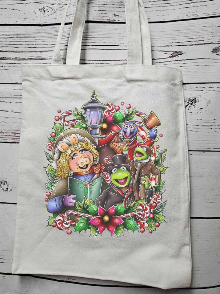 Animal Christmas Tote