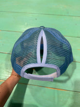 Vibes Hat Company - Vibes Light Blue Glitter Ponytail Caps | Sparkle | Baseball
