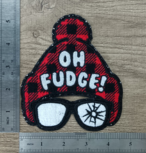 Scratch Decor - "OH FUDGE" Adult and Youth Matching Chenille Iron-o: Adult