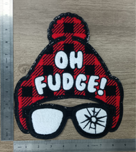 Scratch Decor - "OH FUDGE" Adult and Youth Matching Chenille Iron-o: Adult