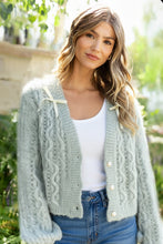 Winter Belle Button Down Sweater