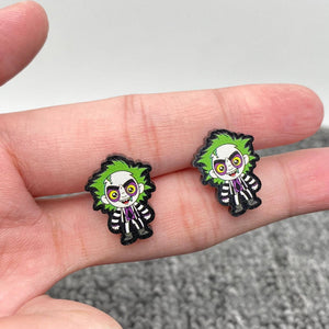 Halloween Character Acrylic Studs: Juice