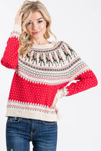 Reindeer Christmas Sweater