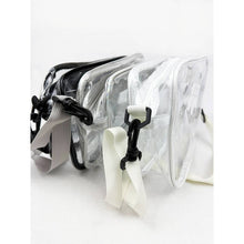 Stadium Approved Clear See Through Crossbody Bag