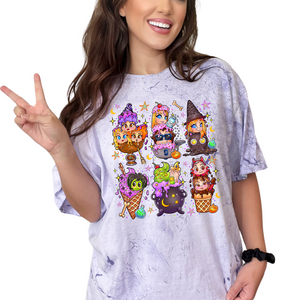 Salem Witches Ice Cream Graphic Tee