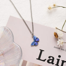 Pretty Butterfly Pendant Necklace