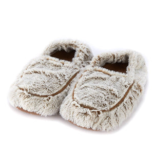 Warmies - Marshmallow Brown Warmies Slippers