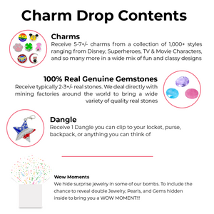 Charm Drop Superheroes - Reveal at Home
