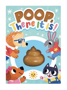 Little Hippo Books - Poop, There It Is!- Children's Touch and Feel Squishy Foam Sensory Board Book