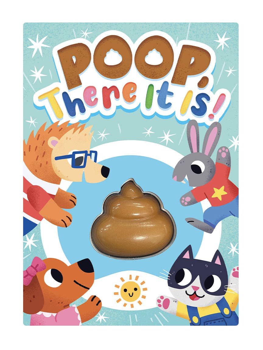Little Hippo Books - Poop, There It Is!- Children's Touch and Feel Squishy Foam Sensory Board Book