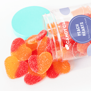 Candy Club - Peach Heart Gummies