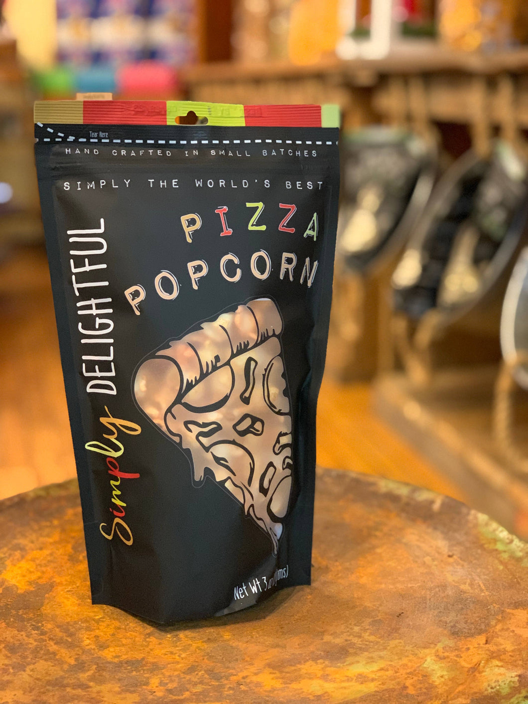 Simply Delightful - Pizza Popcorn