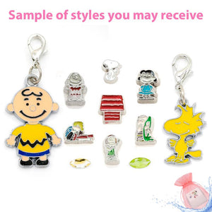 Charm Drop Peanuts Charlie Brown Snoopy- Reveal at Home