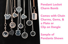 Pendant Locket Lucky Charm Bomb