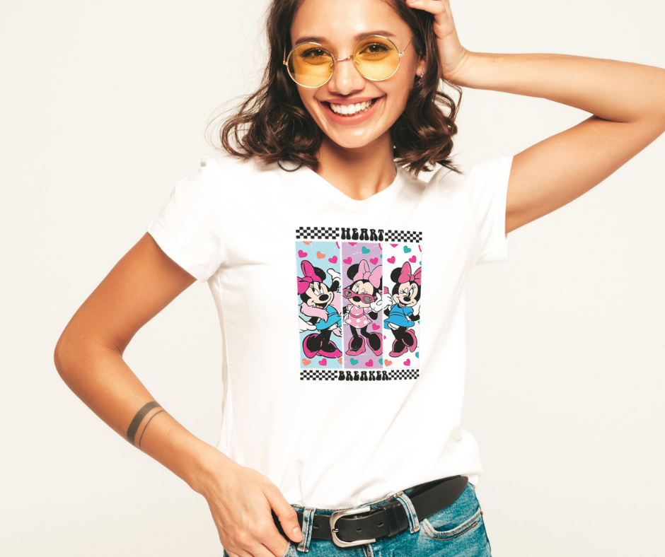 Heart Breaker Mouse Graphic Tee