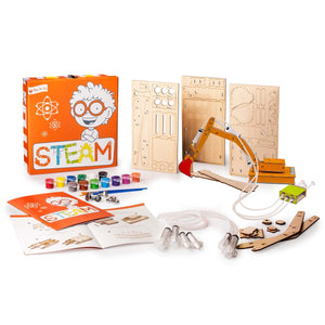 S.T.E.A.M. Kit: Build Your Own Hydraulic Excavator