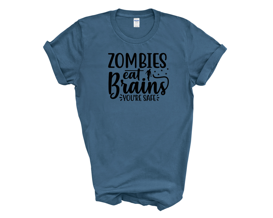 Zombies Eat Brains Graphic Tee