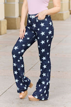 Judy Blue Janelle High Waist Star Print Flare Jeans