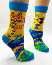 Best Thing About People...Their Dogs Women's Crew Socks