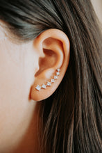 Bloom Ear Crawler Sterling Silver Earring