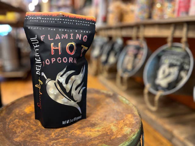 Simply Delightful - Flaming Hot Popcorn