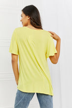 Ready To Go Lace Embroidered Top in Yellow Mousse