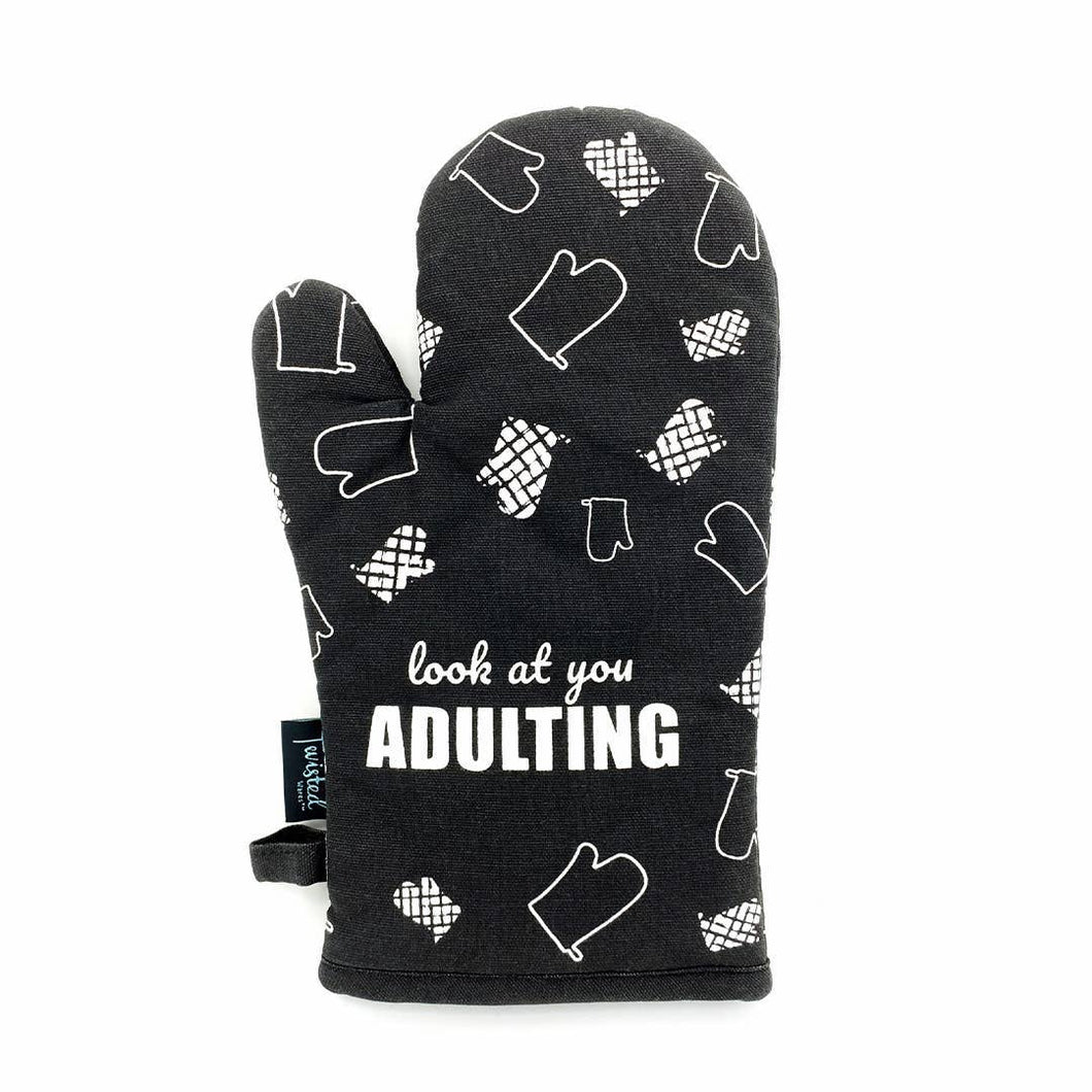 Look At You Adulting  | Funny Oven Mitts